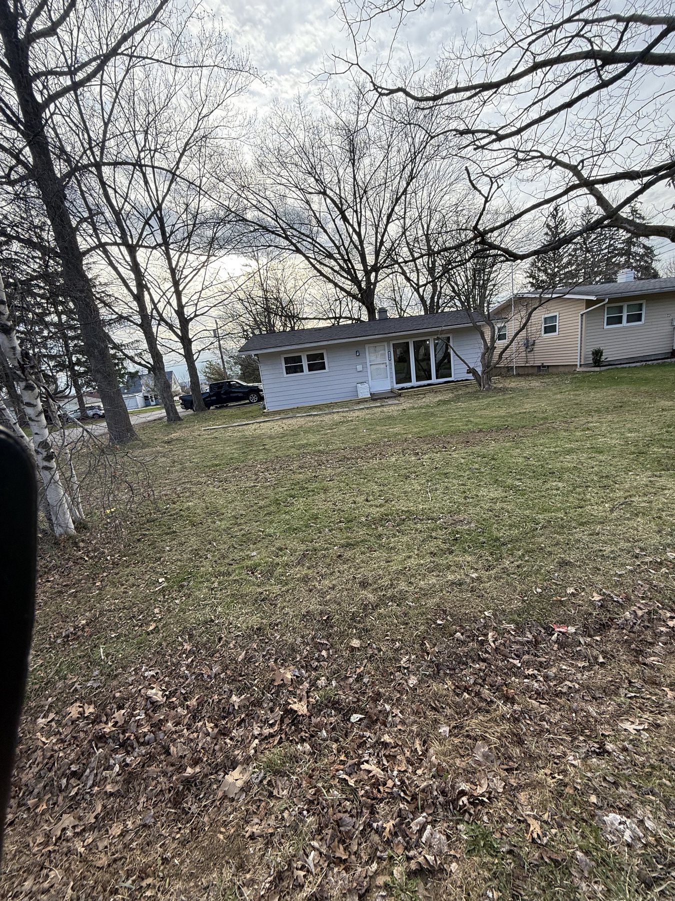Cleaned rental property exterior after the refresh